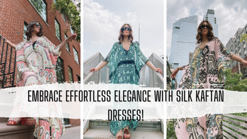Embrace Effortless Elegance with Silk Kaftan Dresses!