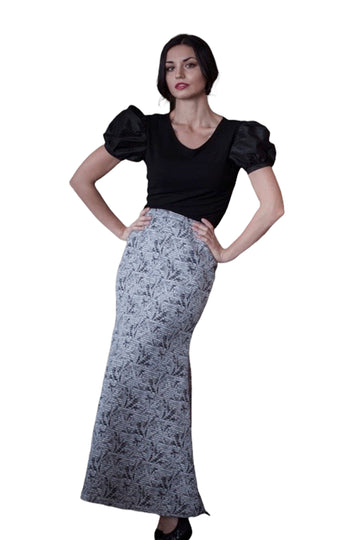 Manuela Maxi Brocade Skirt 